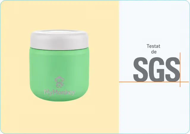 Termos pentru mâncare - testat de SGS, materiale sigure